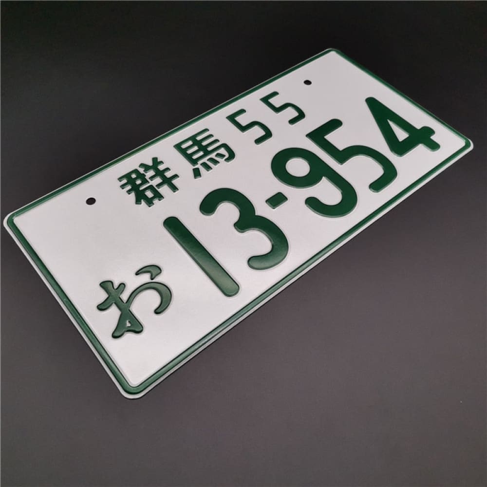 13-954 Takumi Trueno JDM License Plate