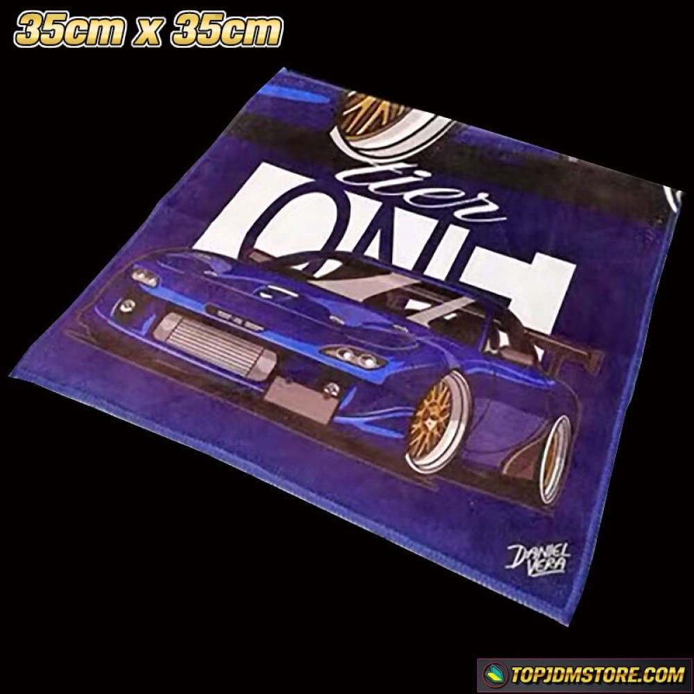 RX-7 JDM Car Towel 35cm x 35cm