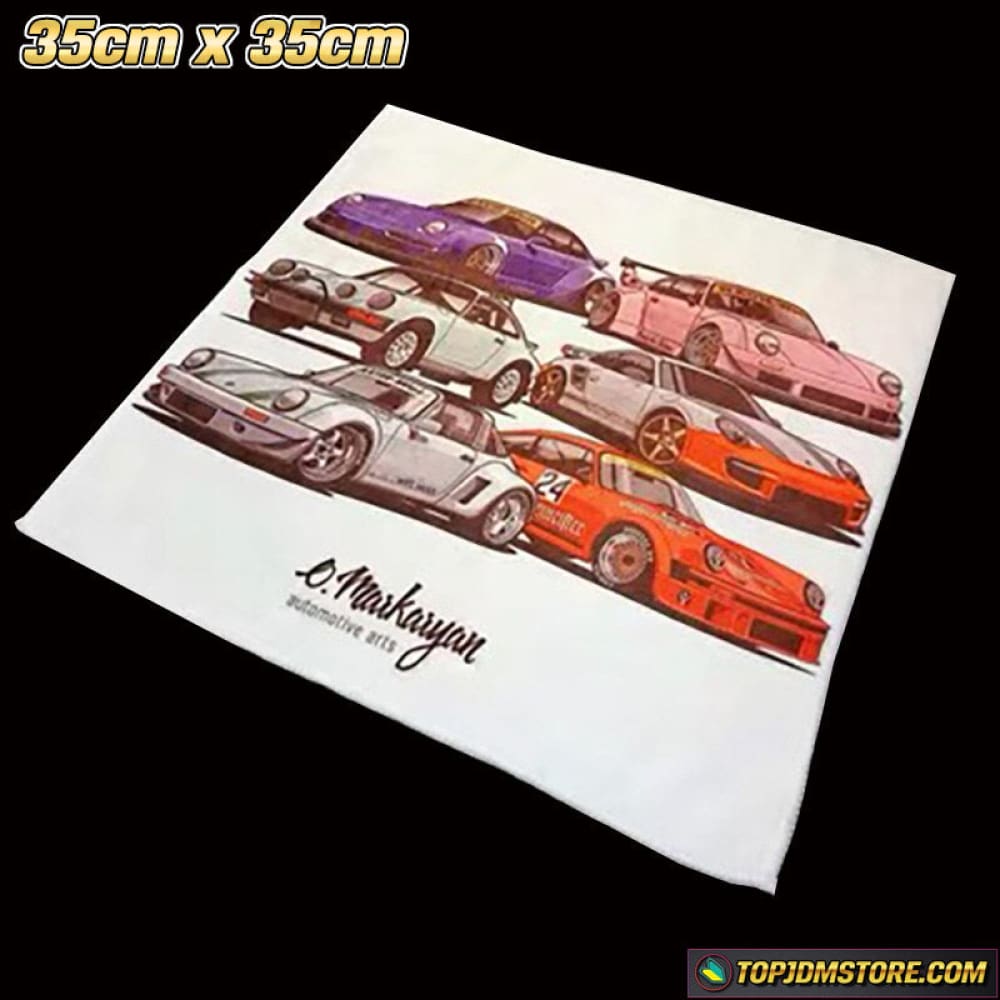 911 Family JDM Car Towel 35cm x 35cm