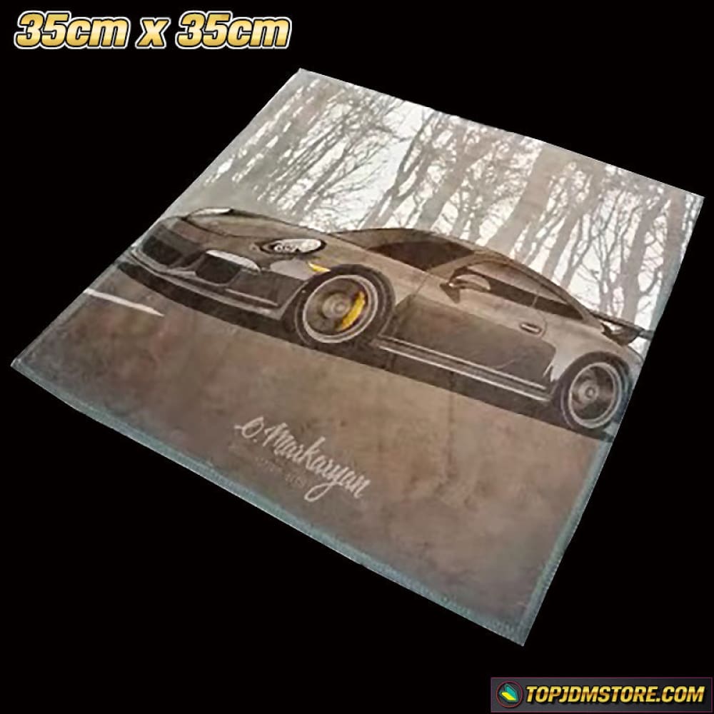 911 Turbo JDM Car Towel 35cm x 35cm