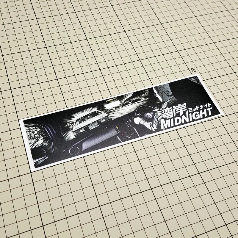 Midnight Touge Drift Sticker Decal F