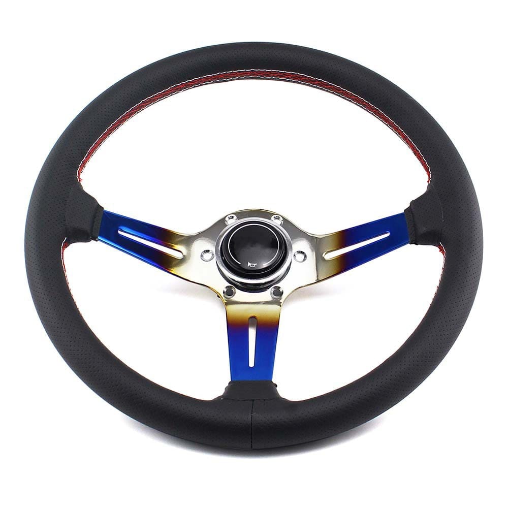 ND Blue Burnt Style Tuning Aftermarket Steering Wheel