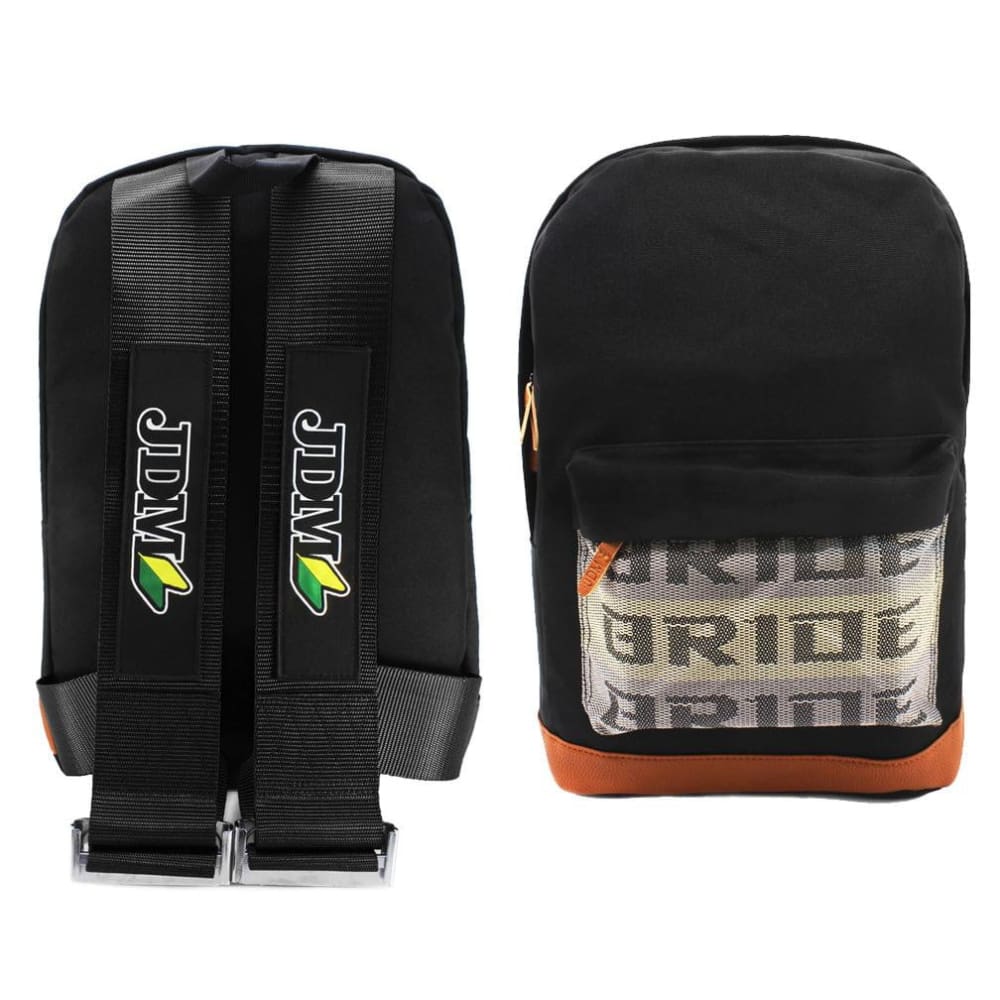 Bride Backpack JDM Black Straps