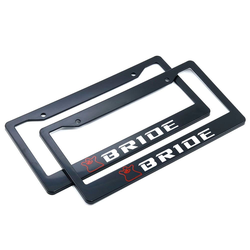 Bride Racing License Plate Frame