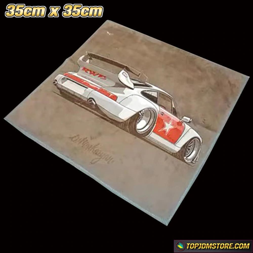 RWB Champion JDM Car Towel 35cm x 35cm