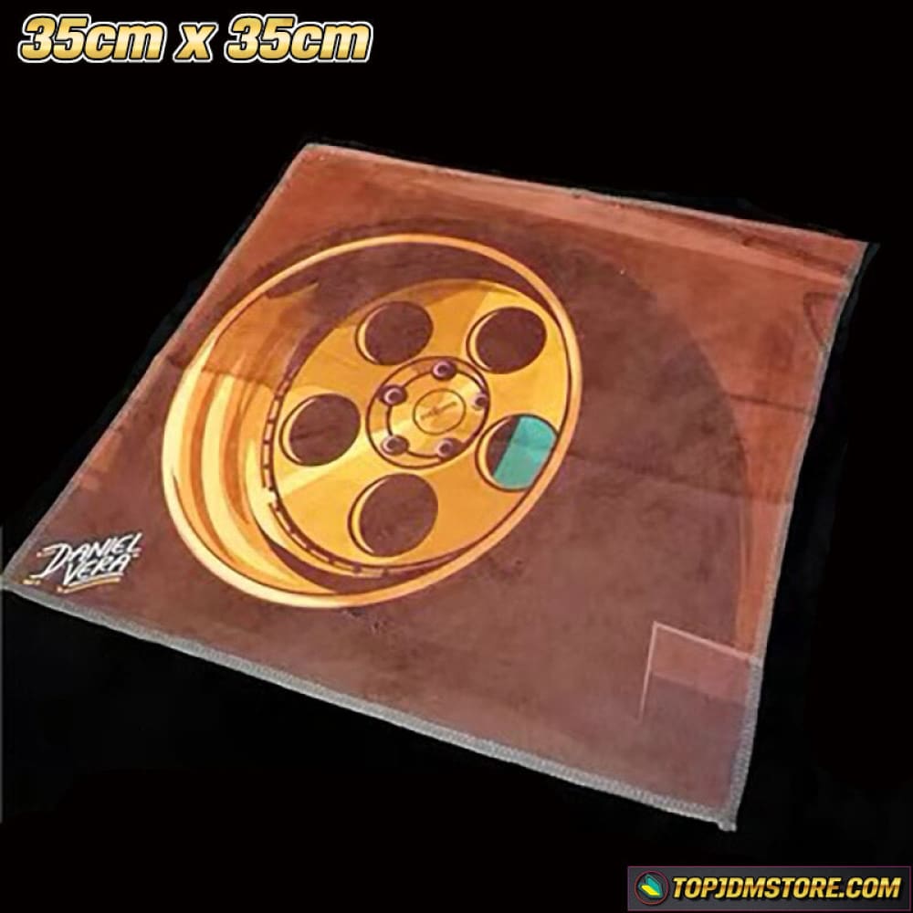 Deep Dish Rims JDM Car Towel 35cm x 35cm