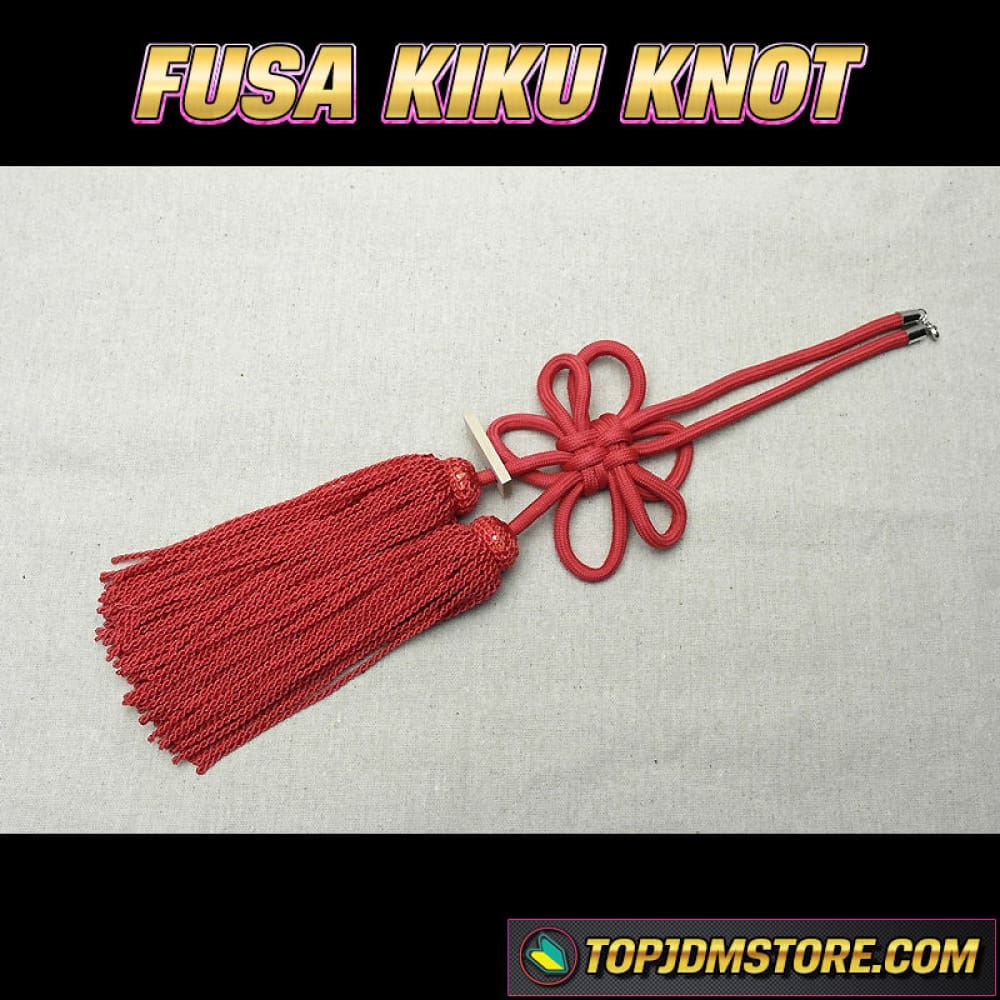 JP Fusa Kiku Knot Red