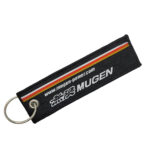 Mugen Key Chain Jet Tag Black