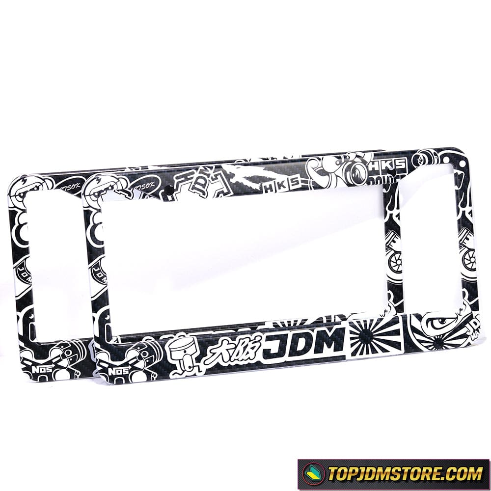 JDM Osaka Tuner License Plate Frame