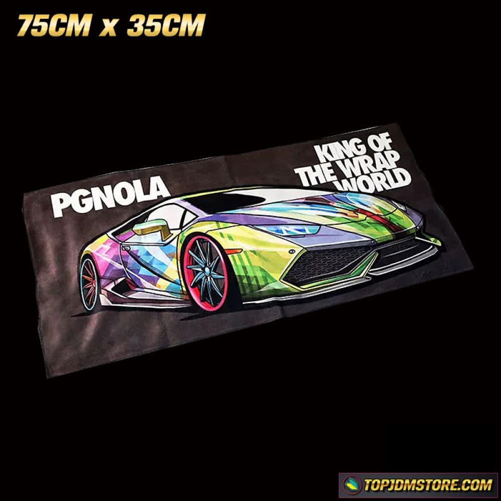 PGNOLA JDM Car Towel 75cm x 35cm