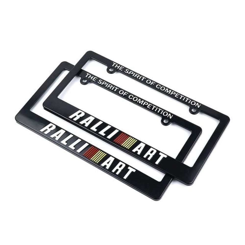 Ralliart License Plate Frame