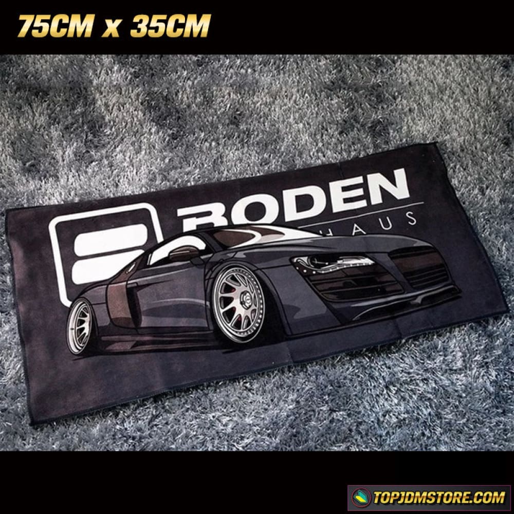 RODEN JDM Car Towel 75cm x 35cm