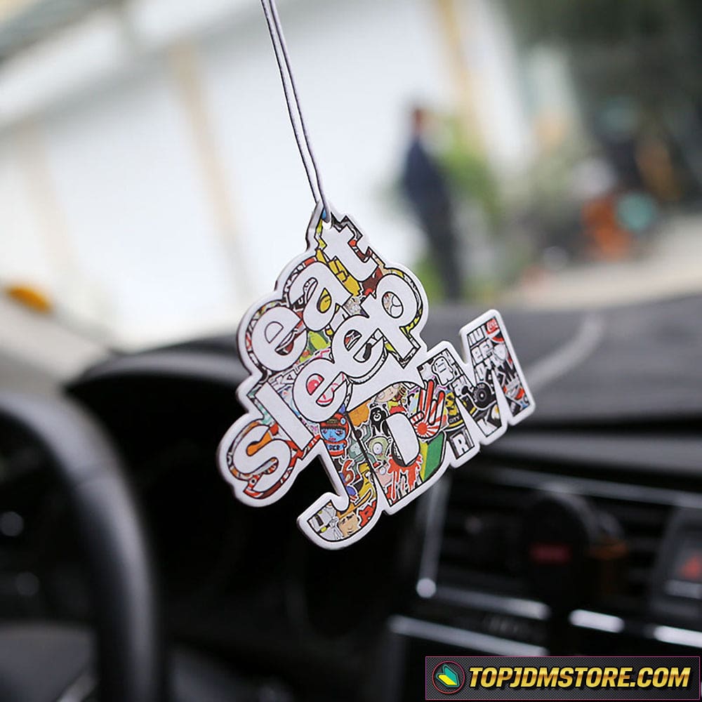 Eat Sleep JDM Grafitti Air Freshener