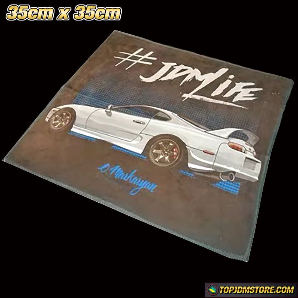 Supra JDM Car Towel 35cm x 35cm