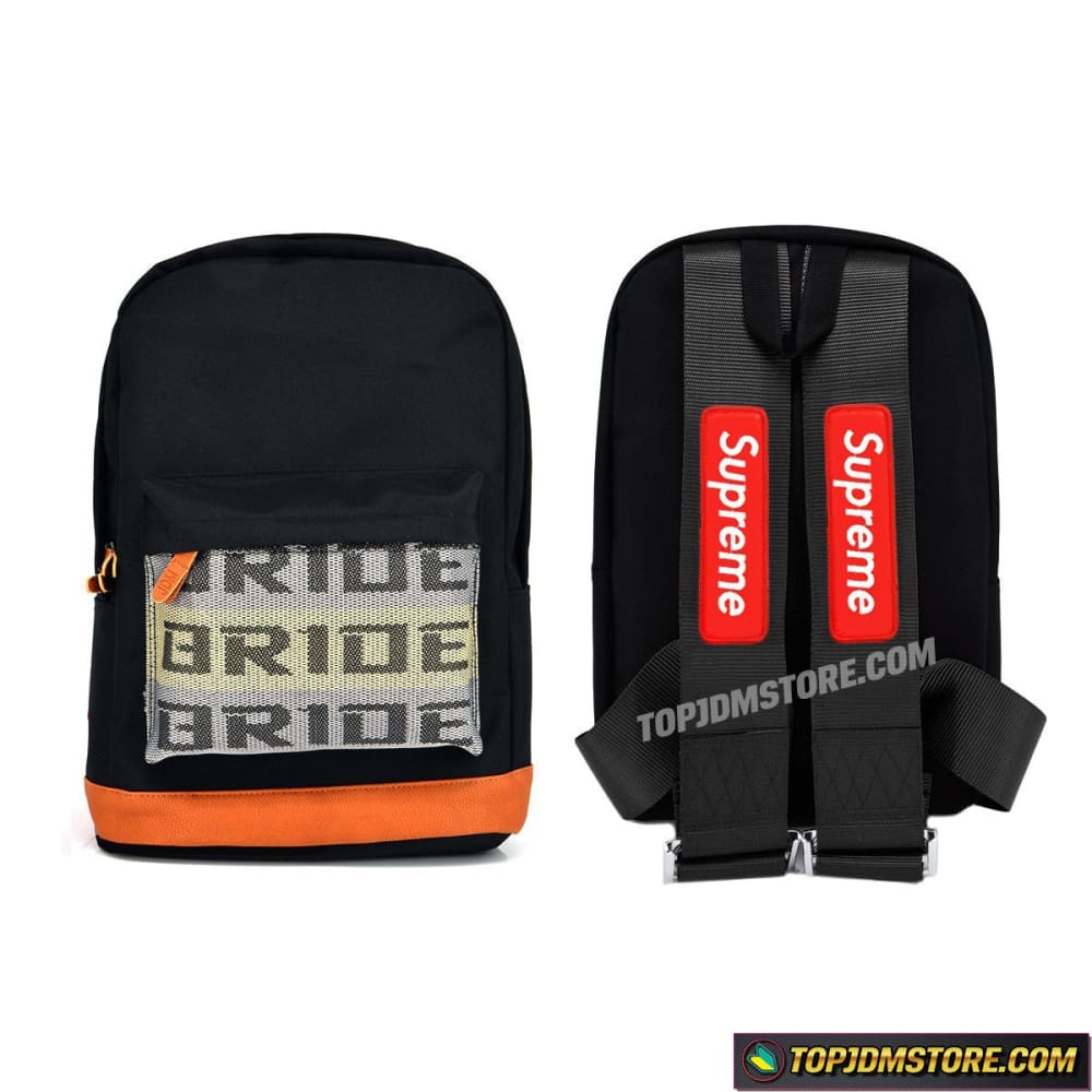 Supreme JDM Backpack Black Straps