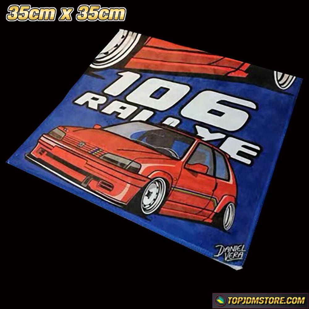 CRX JDM Car Towel 35cm x 35cm