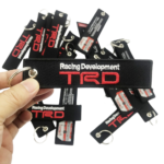 TRD Motorsports Keychain Jet Tag