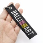 Ralliart Keychain Jet Tag