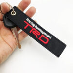 TRD Motorsports Keychain Jet Tag