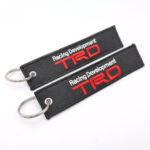 TRD Motorsports Keychain Jet Tag