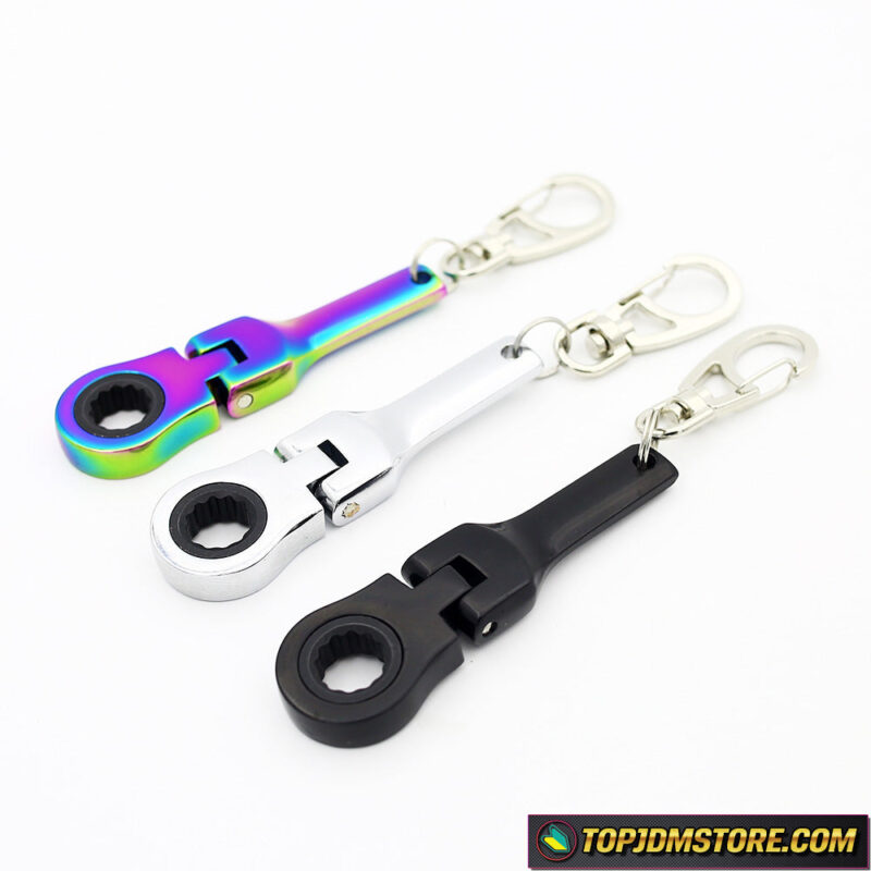 Wrench Keychain 10mm Socket Adjustable