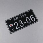 23-06 Ni San JDM License Plate