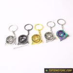 RX-7 13B Rotary Engine Keychain