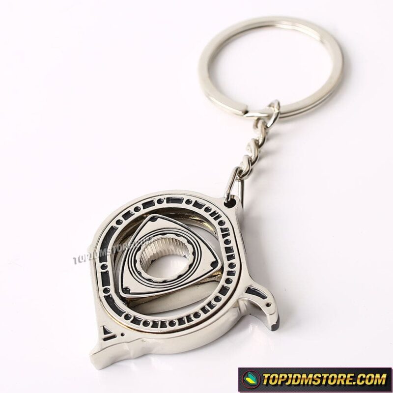 RX-7 13B Rotary Engine Keychain