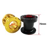 76mm Quick Release Steering Wheel Kit Hub