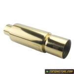 Aftermarket Racing Exhaust Muffler Straight Tip 90mm 3.5"