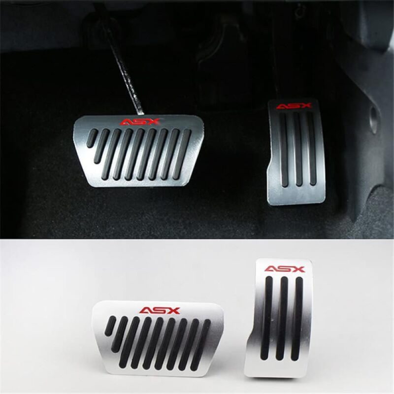 Aluminum Car Accelerator Pedals Brake Pedal AT Car for Mitsubishi ASX 2013 2014 2015 2016