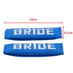 Bride Racing Embroidery Seat Belt Pads