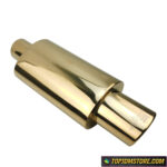 Aftermarket Racing Exhaust Muffler Ellipse Tip 90mm 3.5"