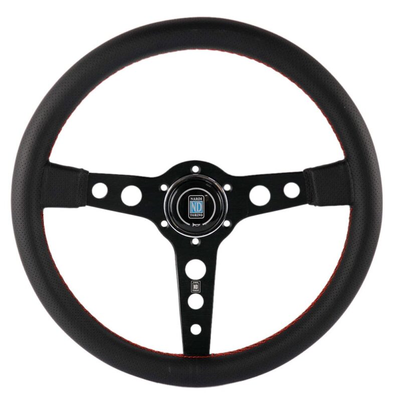 ND Lightweight Aftermarket Steering Wheel Black Leather