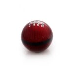 Mugen Red Carbon Fiber Round Shift Knob