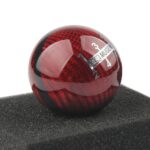 Mugen Red Carbon Fiber Round Shift Knob