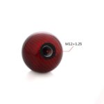 Mugen Red Carbon Fiber Round Shift Knob