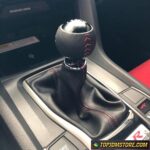 Mugen Leather Shift Knob Red Stitch