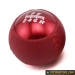 Mugen Leather Shift Knob Red Stitch