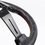 ND Perforated Leather Carbon Fiber Frame Steering Wheel