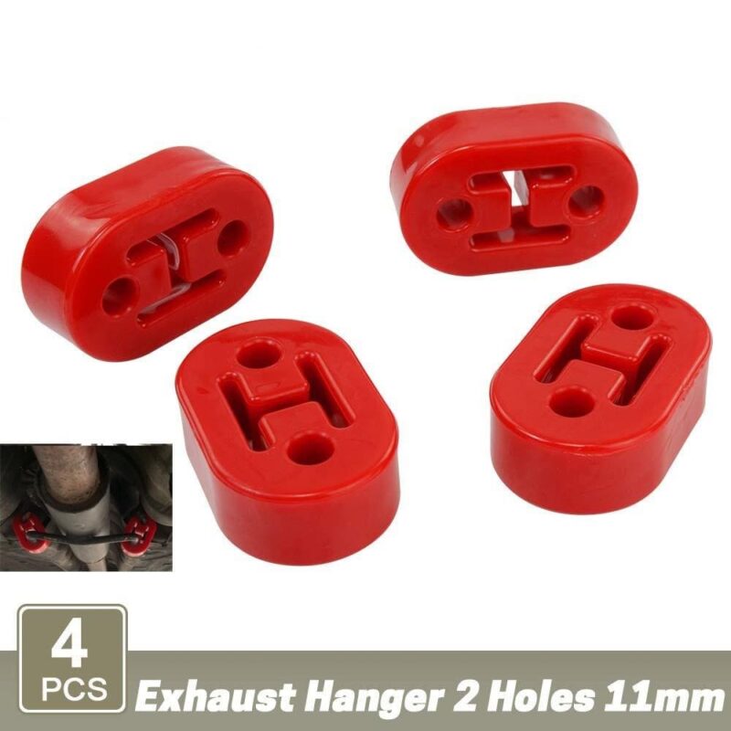 Polyurethane Exhaust Muffler Hangers 4 Piece Set Universal