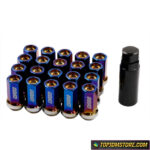 RAYS Steel Lug Nuts Burned Blue 43mm