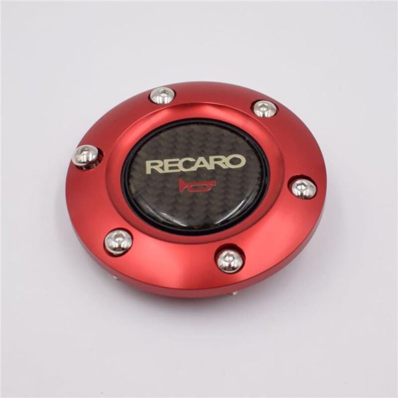 RECARO Carbon Fiber Aluminum Edge Horn Button