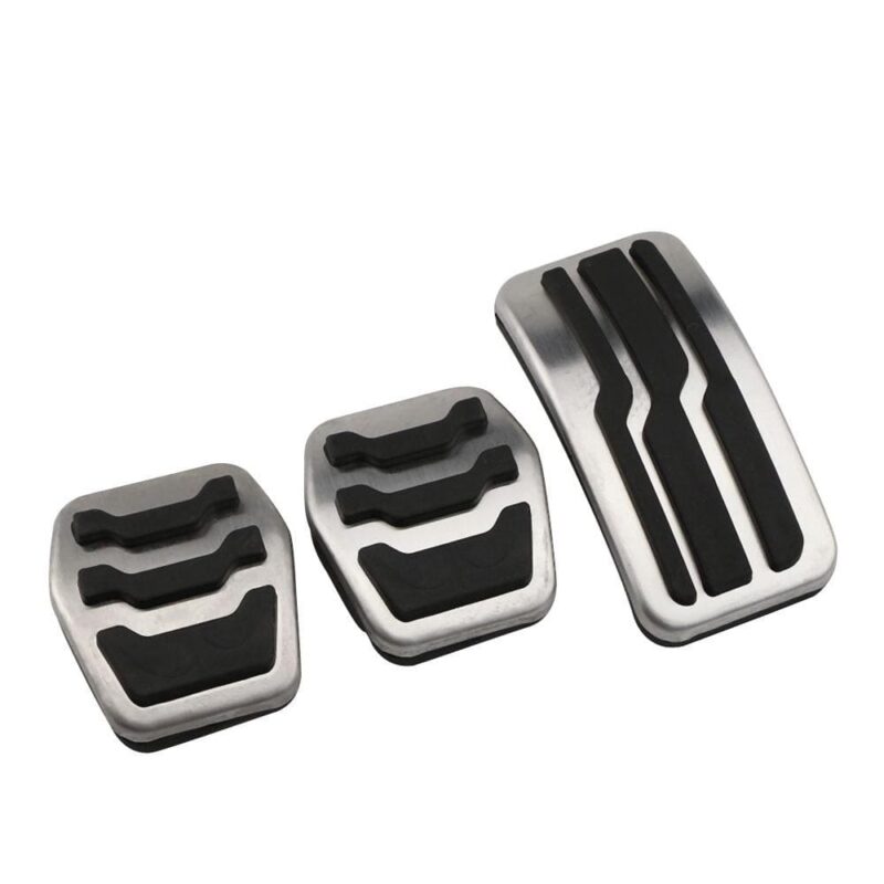 Stainless Steel Car Sport Pedal Pads Cover for Ford Focus 2 3 4 MK2 MK3 MK4 RS ST 2005-2017 Kuga Escape 2009-2015