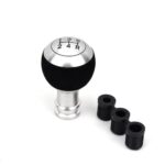 Suede Ergonomic High Comfort Quick Throw 5 Speed Manual Gear Shift Knob