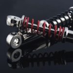 Tuner Coilover Suspension Strut Tower Shock Absorber Keychain