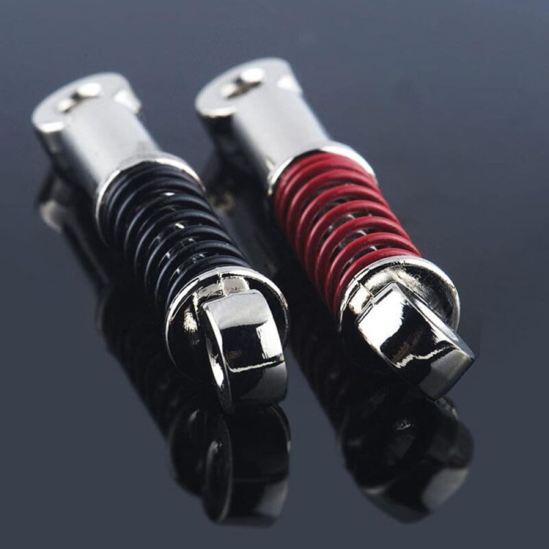 Tuner Coilover Suspension Strut Tower Shock Absorber Keychain