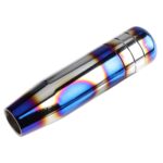 Universal Aluminum Titanium Style Burnt Blue Shift Knob 13cm