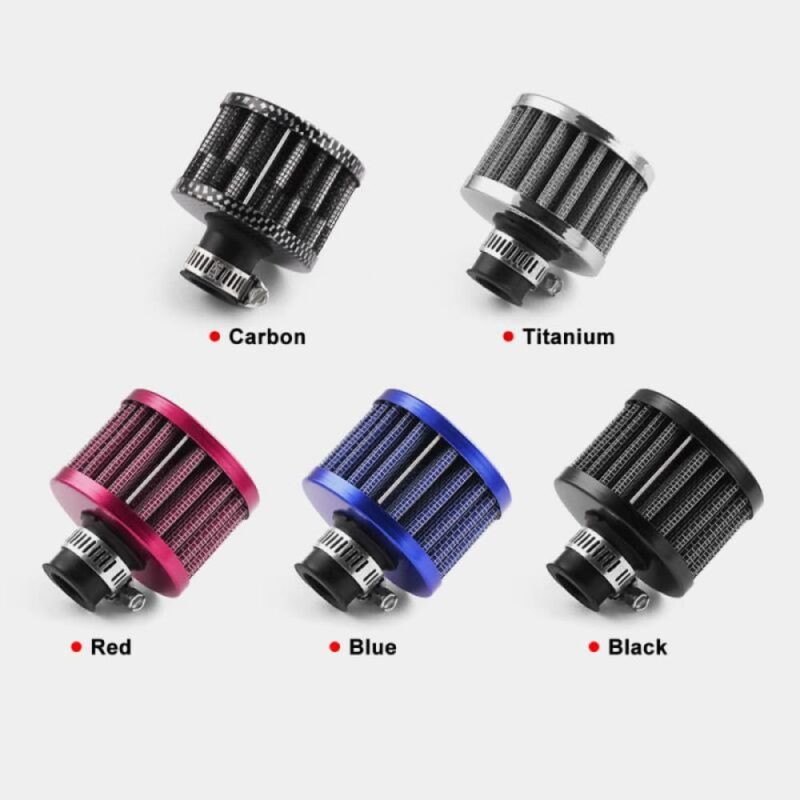 Universal Crankcase Vent Breather Filter 12mm