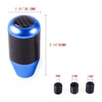 Universal Ergonomic Carbon Fiber Manual Gear Shift Knob